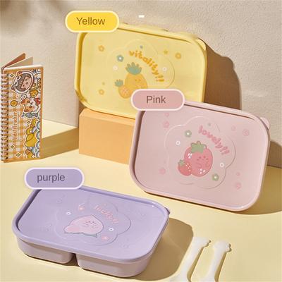 Ланч-бокс для детей с отделениями Bento Lunchbox для школьников, герметичные детские ланч-боксы для еды, новые