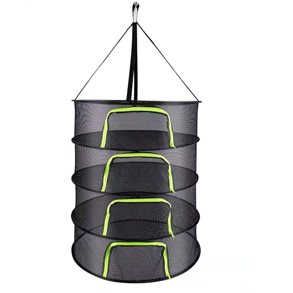 2-8-слойная сетка для сушки трав, подвесная корзина для рыбы, складная сушилка, сумка для сушки овощей и трав