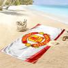Man Utd Print Beach Towel, Large Soft Quick Dry Towel for Beach Camping Swimming