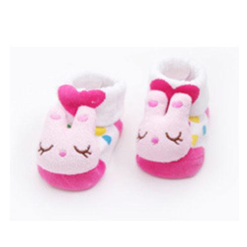 Хлопковые носки с милыми животными для новорожденных 0-18 месяцев, 18 стилей, тапочки с героями мультфильмов, милые нескользящие хлопковые носки для малышей, обувь