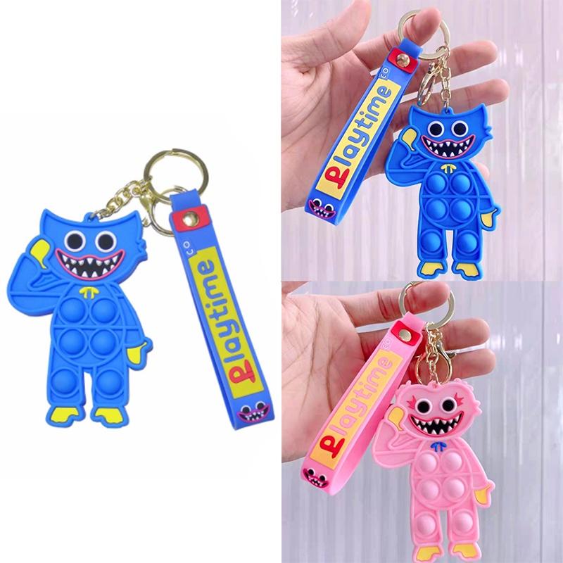 Poppy Playtime Фигурки Хагги Вагги Силиконовый Брелок-Подвеска Игрушка для Снятия Стресса