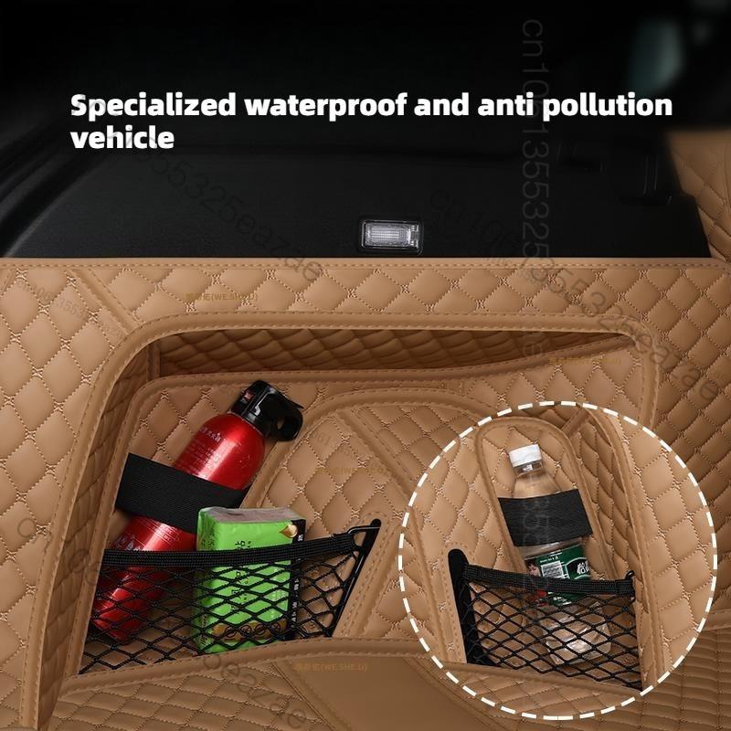 For MG HS EHS PHEV 2025 2026 Car Boot Mat Rear Trunk Liner Cargo Leather Floor Carpet Tray Protector Accessories Mats
