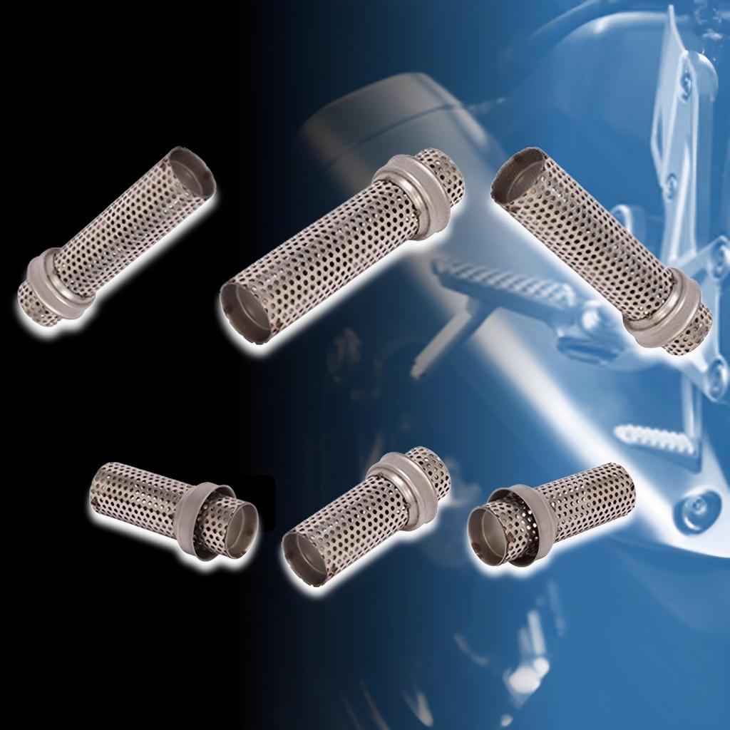 MIMIA Универсальный мотоциклетный глушитель, Внутренний глушитель, Внутренняя перегородка, Шумоподавление, Выхлоп, Регулировка громкости, Нержавеющая сталь