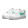 Nike Детские кроссовки Air Force 1 LV8 1 GS белые аквамариновые черные Green-Strike DJ5154-100