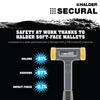 Roemheld Halder Halder Shockless Recoilless Secular Hammer Polyurethane Diameter 30 x 40 (HALDER) (Yellow) 3380.040
