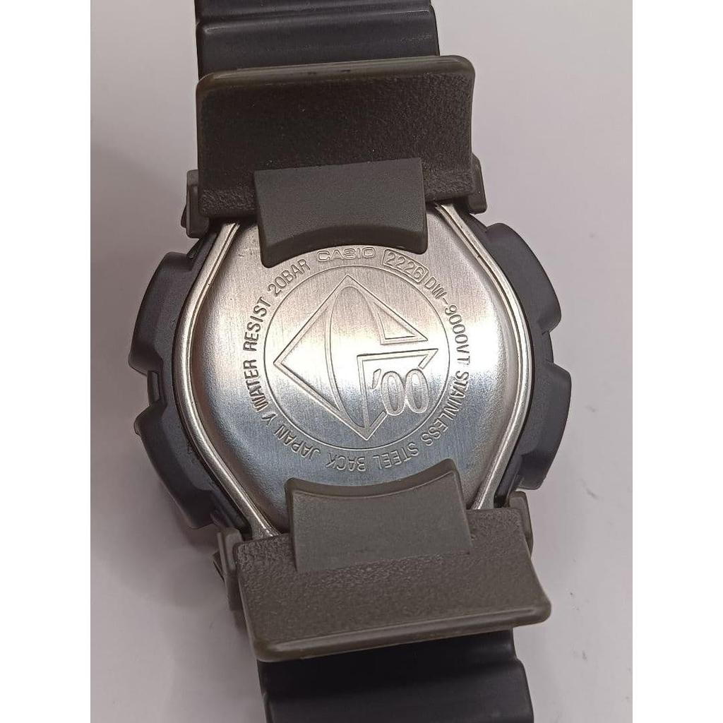 Использованная батарея заменена G-SHOCK DW-9000VT лимитированная модель с копией инструкции
