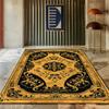 Persian Rug for Living Room Classic Home Decor Luxury Carpet Non-slip Bedroom Decoration Study Mat Washable Coffee Table Rug