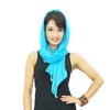 Длинный палантин из шифоновой смеси Dupatta Neck Wrap Женские индийские шарфы Chunni