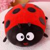 Ladybug Cushion Skin-friendly Breathable Fine Workmanship Decor Stuffed Ladybird Bee Pillow for Home