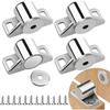 4 Pcs Magnetic Door Catch, Cabinet Cupboard Door Magnetic Catch 15KG Stainless Steel Magnetic Catches For Kitchen Cupboard, Wardrobe, Bathroom Cabinet