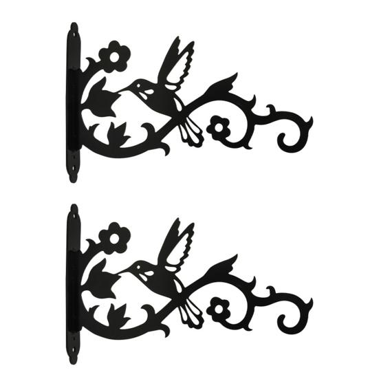 Wall Mounted Plant Hangers Heavy Duty Wall Hooks Outdoor Metal Hooks Hanging Plants Brackets for Lanterns Flower Pots Bird Feeder