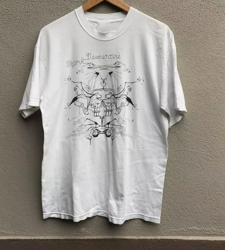 Футболка с альбомом BJORK Vespertine Унисекс Рубашка Все Размеры от S до 5XL Унисекс Футболка