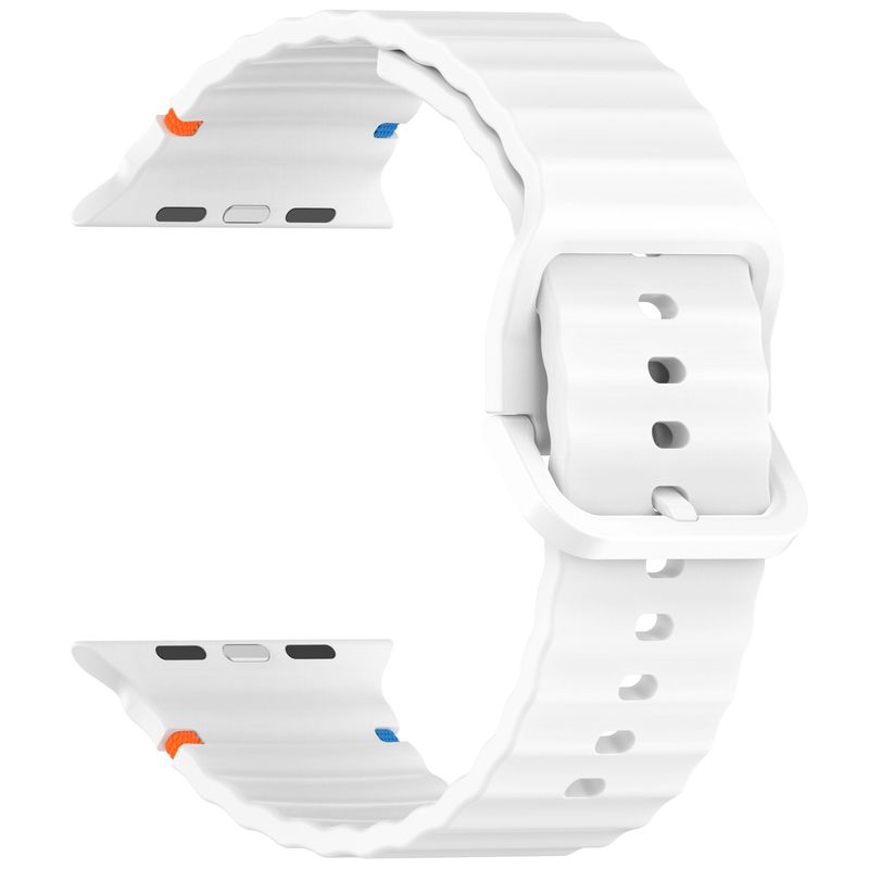 Ремешок для Apple Watch Serise 11 10 9 8 7 SE3 46мм 42мм 41мм 45мм 44мм 40мм Спортивный силиконовый ремешок для iWatch Ultra 2 3 49мм
