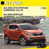 2PCS Side Left Interior Handles Door for 2005-2010 Kia Sportage EX LX Front&Rear