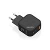 GaN Charger - AISENS - ASCH-65W3P027-BK - 65W - 2xUSB-C PD3.0 - 1xUSB-A QC3.0