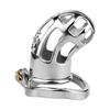 LEZEE Hollow Out Cock Cages Male Chastity Cage With Urethral Hole Metal Penis Lock Bondage Chastity Lock Sex Toys For Men