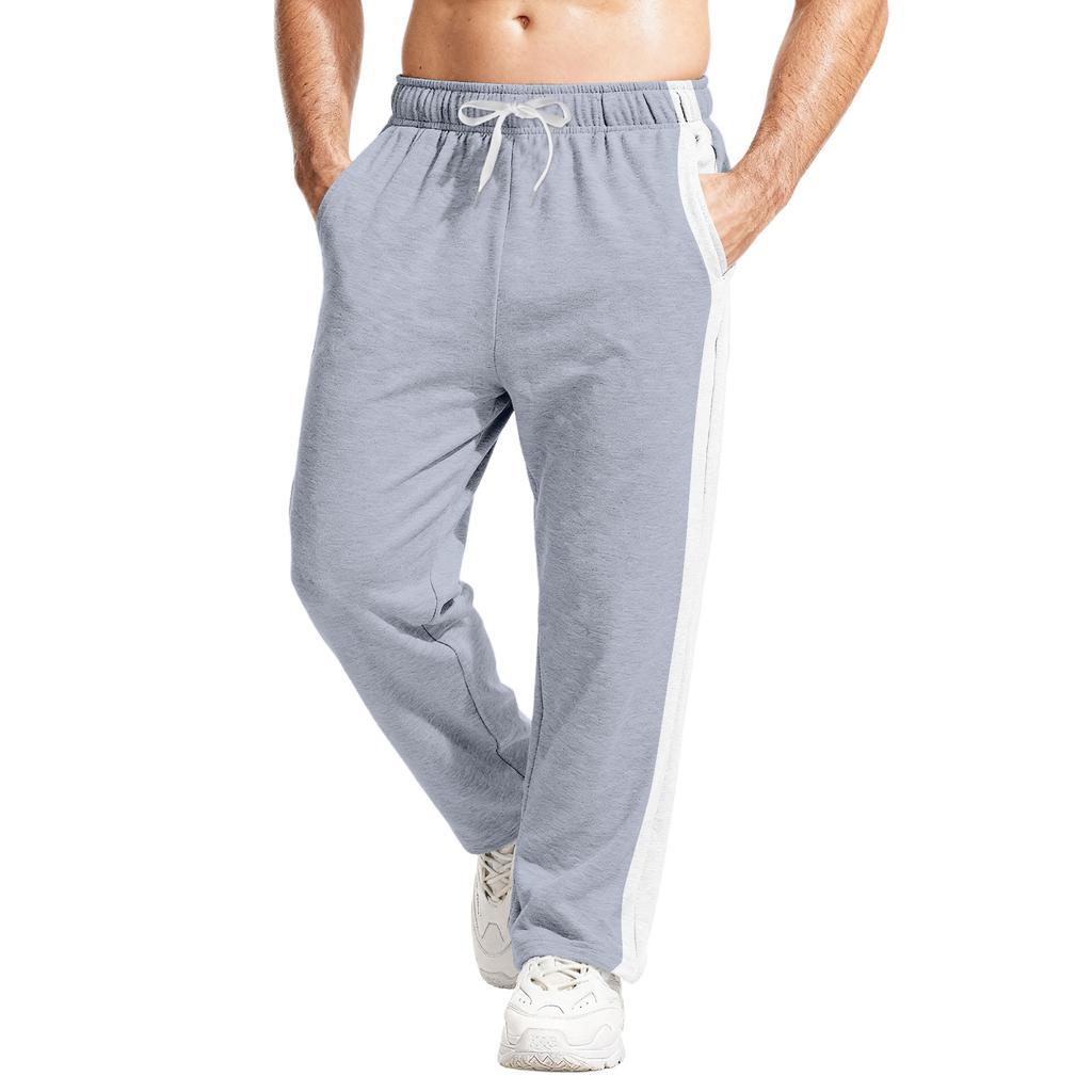 Men's Relaxed-Fit Casual Sweatpants With Stretch Waistband And Drawstring Yoga Pants