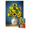 1000 Piece Jigsaw Puzzle - The Perfume of Sunflowers, Popular Korean Puzzle
