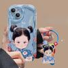 Chinese Style Girl Pendant Suitable for Apple 15 Mobile Phone Case Iphone14/13 Transparent Silicone 12 Cute Xs All Inclusive 7