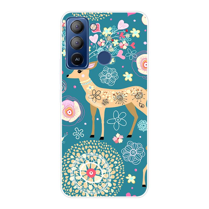 Для Tecno POP 5 LTE силиконовая задняя крышка из ТПУ мягкий чехол для телефона Tecno POP 5 Lte чехол