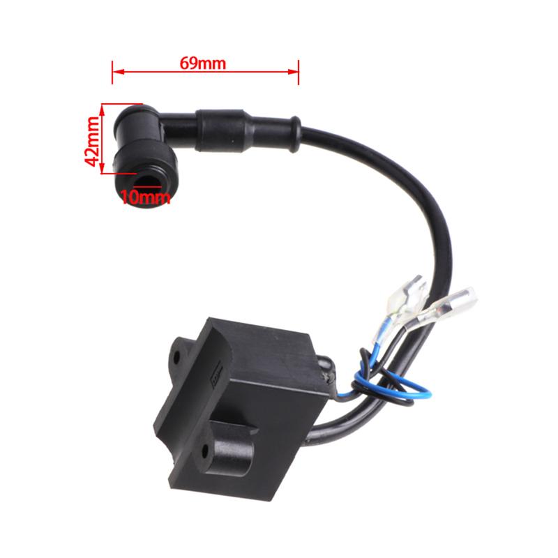 Magneto Stator CDI Ignition Coil for 49cc 60cc 66cc 80cc 2-Stroke Engine Motorized Bicycle Bike Durable Replacement Parts
