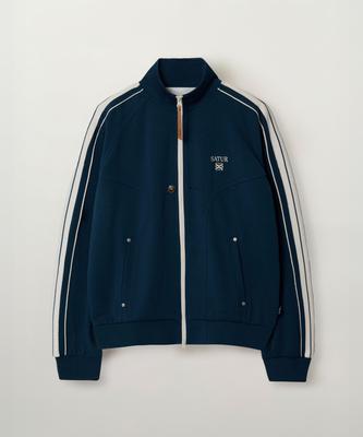 Satur Essentials Track Jacket Lawton на молнии Синяя