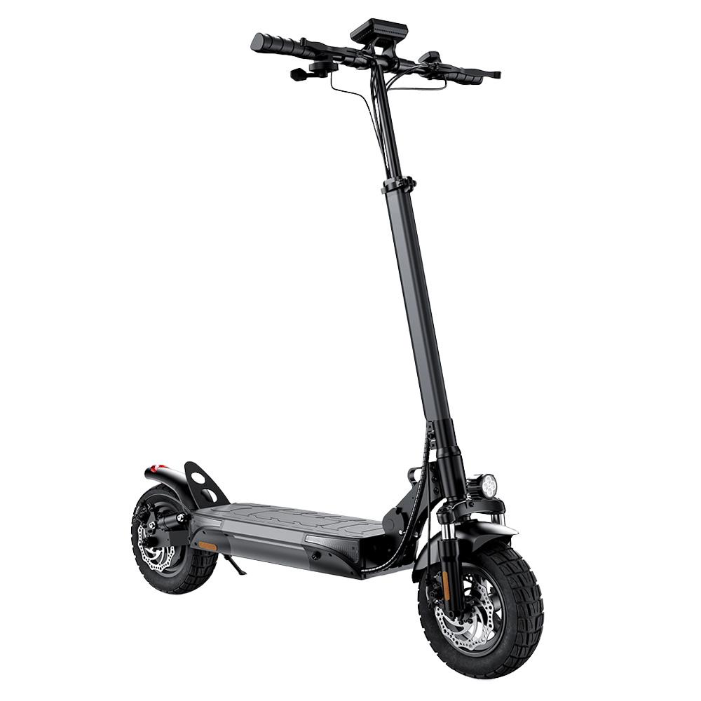 10" 1000W iScooter W9 Folding E-Scooter for Adults 48V14Ah, 45km Max Range, Full Suspension, Dual Brakes, LCD Display, 10" Off-Road E-Scooter
