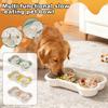 Multi-functional Pet Slow Feeder Pet Dog Food Bowl Anti-choking Cat Feeding Bowl Pet Puppy Puzzle Toy Pet Supplies