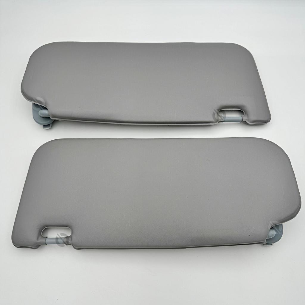 Sun Visor for Hyundai I20 Left-Right 2 Pieces Set 2008-2018 Years with Mirror