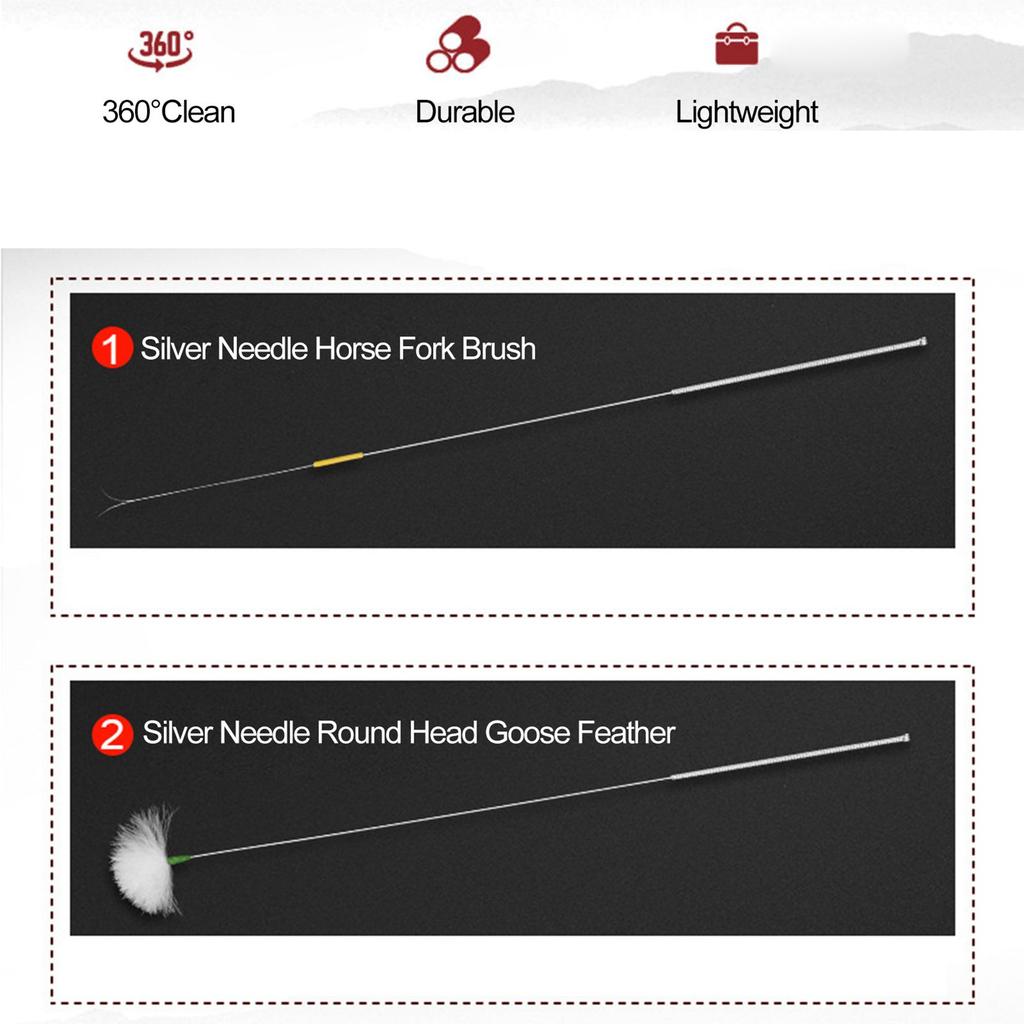 Набор для массажа ушей Наборы для чистки ушной серы Гусиная нержавеющая сталь Ухочистка Средство для удаления серы Светящаяся ухочистка Лечение
