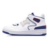 Баскетбольные кроссовки Li Ning Attack 2020 Shock Absorbing Non-Slip Wear Resistance Mid Top Retro Women sneakers White Blue AGBQ116-1