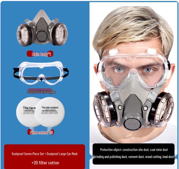 Воздухопроницаемая противопылевая маска 6200 для промышленного и горнодобывающего применения