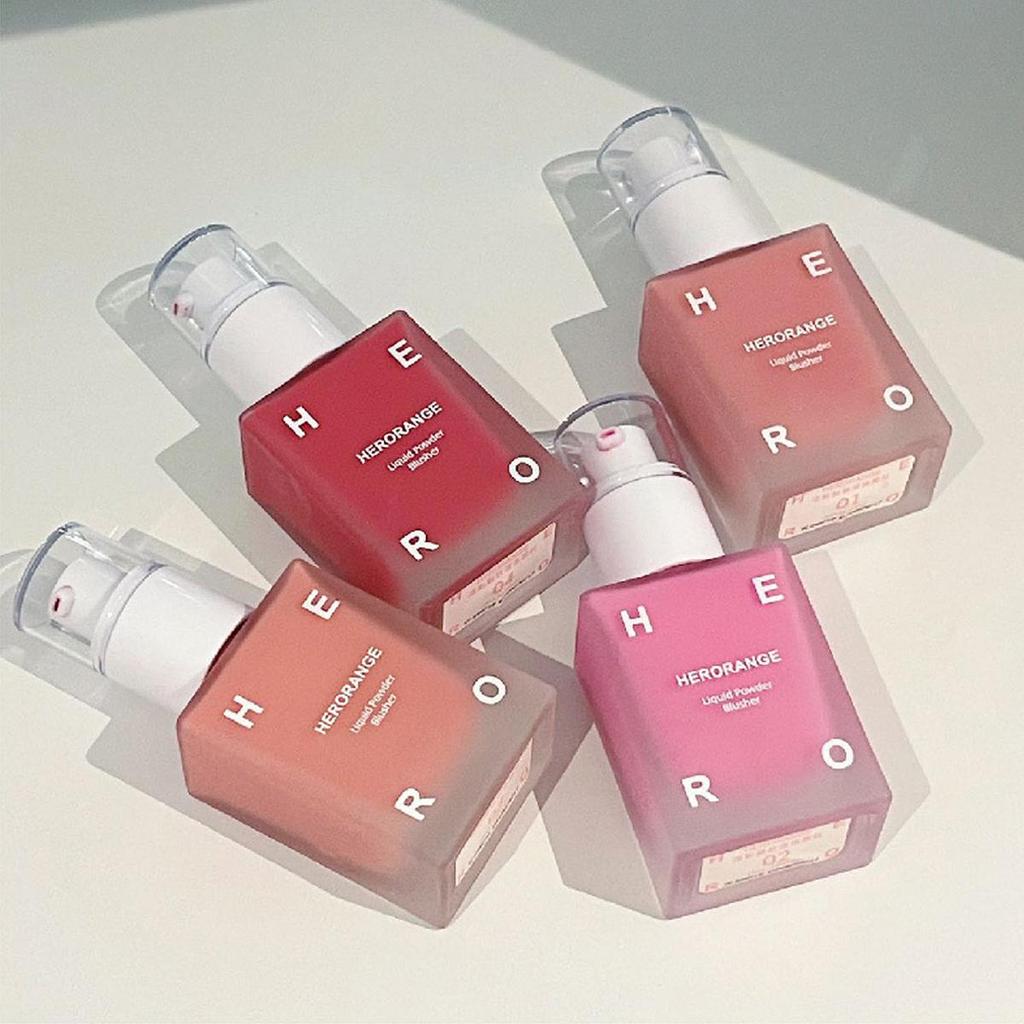 HERORANGE Liquid Blush Brightens And Lasts For A Natural Look Rouge Makeup