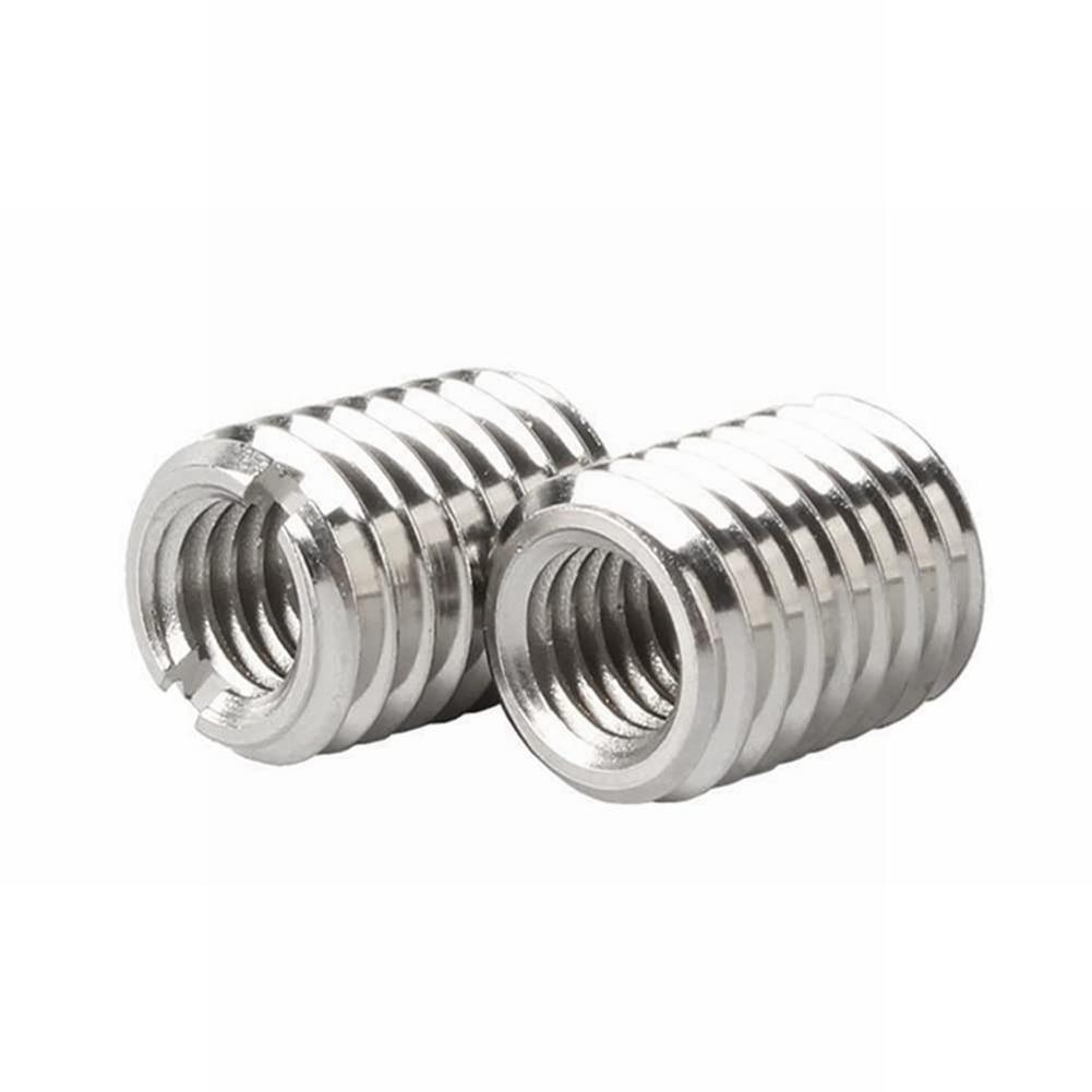Вставки-переходники с резьбы Наружная M8*1.25 Нержавеющая сталь 10 мм