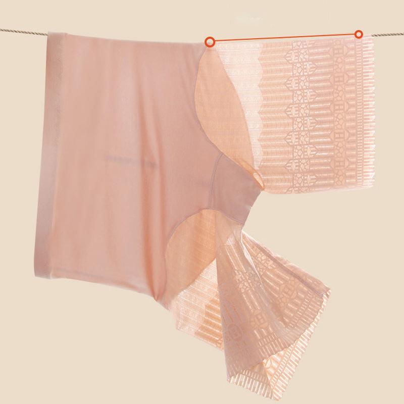 Plus Size Safety Shorts Women Summer Highly Elastic Sexy Lace Anti Chafing Under Skirt Boxers Shaping Waist Boyshorts Panties 120kg