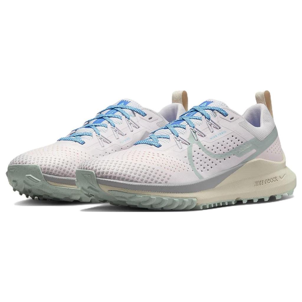 Nike React Pegasus Trail 4 Жемчужно-розовый Футбольный серый Балтийский синий Вольфрам серый Женский DJ6159-600