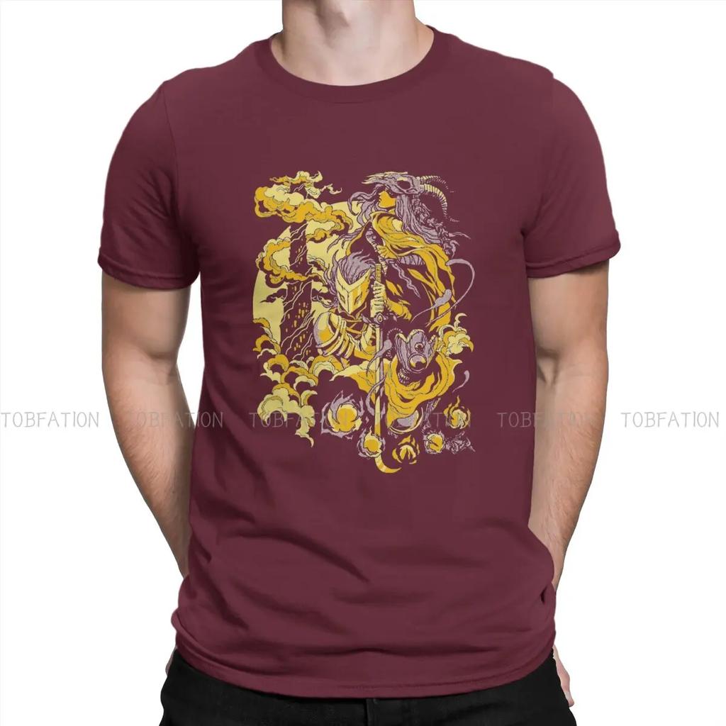 Mask Casual TShirt Slay the Spire Card and Strategy Adventure Games Creative Tops Leisure T Shirt Male Short Sleeve Special Gift