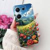 Clear For Redmi Note 14S 4G Case Cover Luxury Butterfly Love Fashion Flowers Cool Lion Cute Painted Soft Casing
