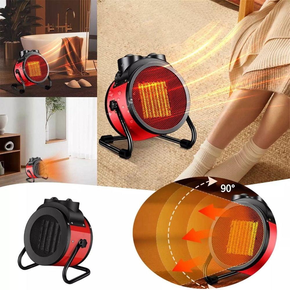 3000W Space Heater Overheat Protection Warmer Machine Portable Electric Heater Home