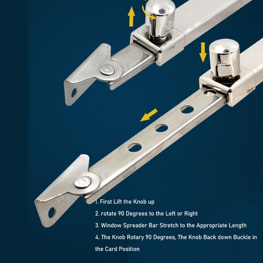 Aluminum Stay Kit Casement Window Hinge Stainless Steel Window Bracket Hinge Home Installation