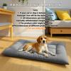 Cooling Memory Foam Dog Sofa Bed Instant Cooling Fabric Ice Feel Breathable Mat Indoor Outdoor Summer Dog Cooling Sofa