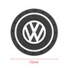 For VW Silicone Anti-slip Car Cup Holder Mat Water Bottle Pad For VW Golf Polo Passat GTI CC Tiguan T-ROC Interior Mouldings KXL-E92 zs2
