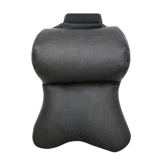 Car Neck Pillow Ergonomic Breathable Car Headrest Neck Cushion with Elastic Strap Adjustable Cervical