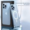 Металлический магнитный чехол для телефона iPhone 15 11 12 13 14 15 Pro Max 14plus для Magsafe с беспроводной зарядкой, алюминиевые матовые полупрозрачные чехлы