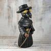 Курильница для благовоний Plague Doctor, настольное украшение из смолы, эффективное средство для снятия стресса и беспокойства для украшения дома