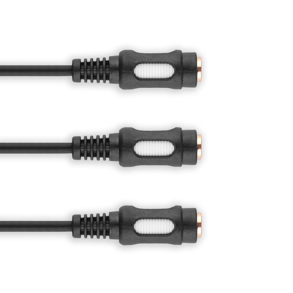 Jack 3.5 Stereo Cable Plug - 3X Jack 3.5 Stereo Socket Vitalco Jack 3.5 Stereo Cable Plug - 3X Jack 3.5 Stereo Socket Vitalco 1.5 (Jkp41/L4)