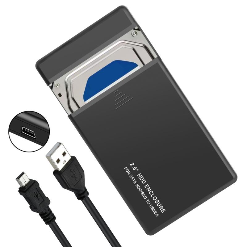 Бокс для жесткого диска USB3.0/USB2.0/Type C Корпус для жесткого диска 2,5 дюйма HDD Внешний корпус Бокс для жесткого диска Внешний корпус для HDD
