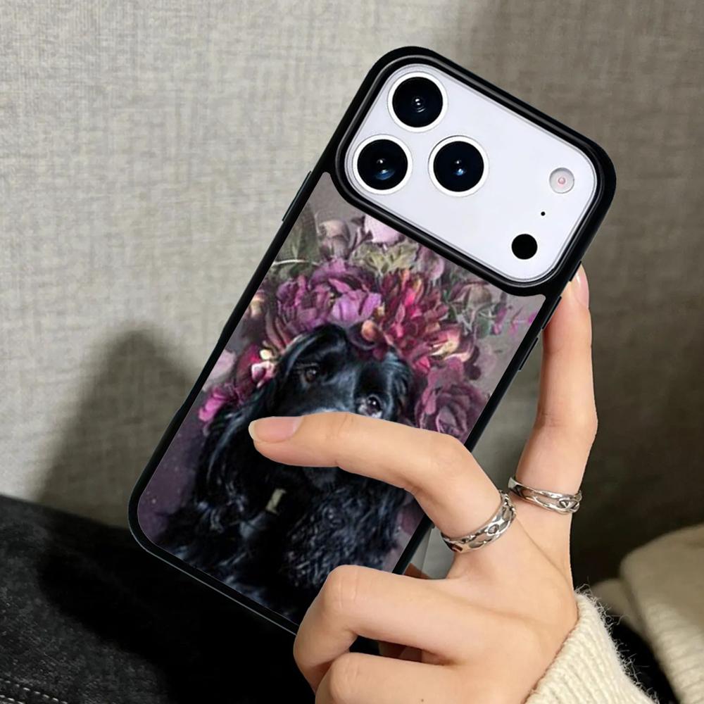 Чехол Case для iPhone 17 Air 16 Pro Max 15 Plus 11 13 Mini 14 12 Задняя крышка телефона Лабрадор Ретривер Золотистый Пес Щенок