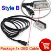 AD 1 шт. OBD II OBD 2 7-контактный к Mini USB Соединительный кабель для автомобильного HUD Head Up Display Кабель Head up Display Диагностический адаптер Провод