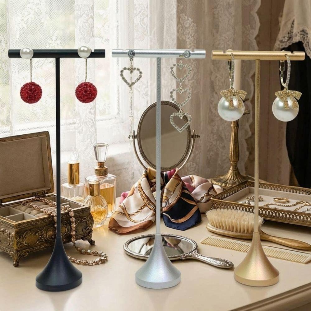 Detachable Stud Earrings Storage Holder Dangle Jewelry Ring Organizer Display Cabinet